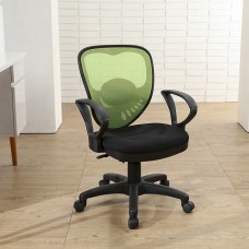 BuyJM (破盤出清)喬恩護腰成型泡棉網布扶手辦公椅(綠色)/電腦椅/P-ME-CH837G