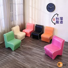 BuyJM 小安妮多彩L型沙發椅/沙發凳/兒童椅/矮凳(6色)CH018