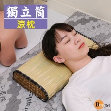 BuyJM 台灣製新型專利獨立筒孟宗竹枕頭/舒眠枕/涼枕 PW033